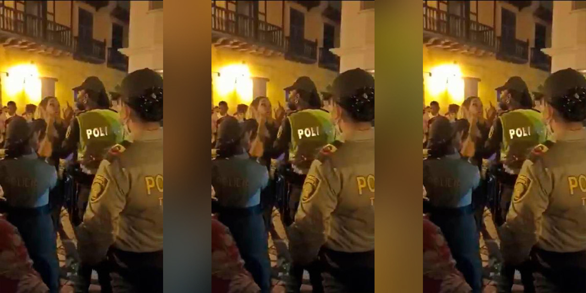 Por No Ponerse Tapabocas Turista Y Polic A Se Fueron A Los Golpes El